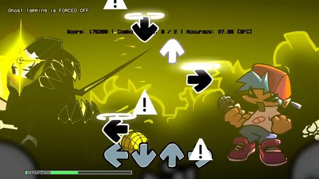 Friday Night Funkin' DEFEAT GOD MODE FULLCOMBO CLEAR!!!!!!!!!!!!!!!!!!!!!!!!!! смотреть онлайн