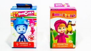 МАША И МЕДВЕДЬ или ФИКСИКИ Какая серия по мультику лучше? Челлендж