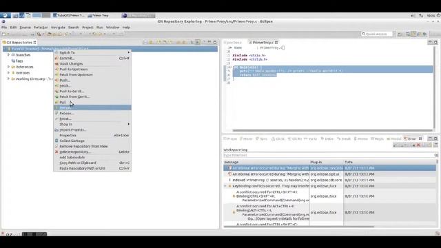 Integracion de Git y Eclipse смотреть онлайн