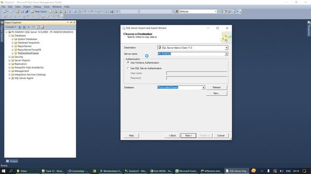 How to Import Excel file into SQL Server Database смотреть онлайн