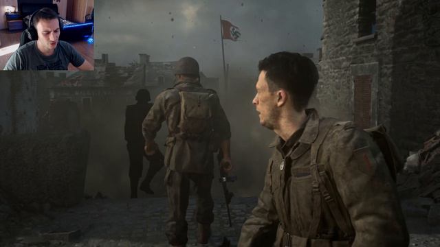 ОФИЦИАЛЬНО !! ЛУЧШАЯ СЦЕНА В ИГРЕ ! Call of Duty: WWII (World War 2) ϟ2 смотреть онлайн