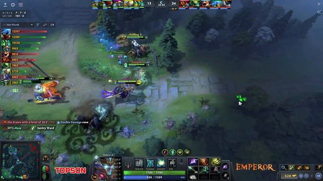 TOPSON MIDLANE ORACLE IN SEA SERVER - ETHEREAL BLADE BUILD DOTA 2 смотреть онлайн