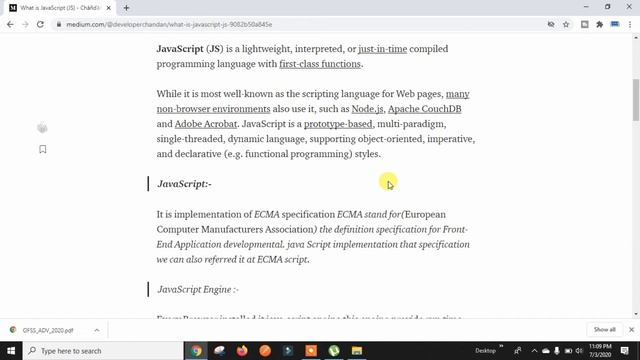 Introduction of JavaScriptv(JS) or What is JavaScript | Hindi | English | смотреть онлайн