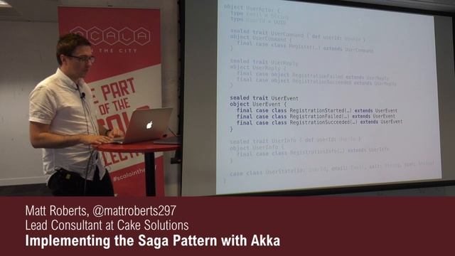 Matt Roberts - Implementing the Saga Pattern with Akka смотреть онлайн