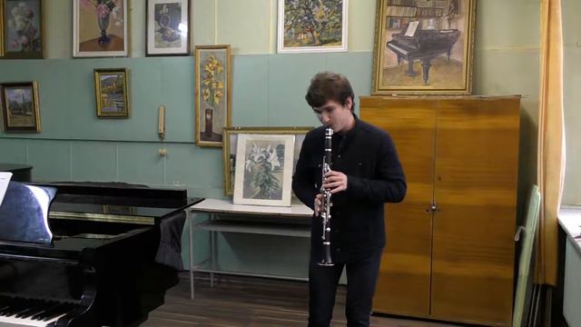 Roman Liashko Clarinet Wagner Adagio смотреть онлайн