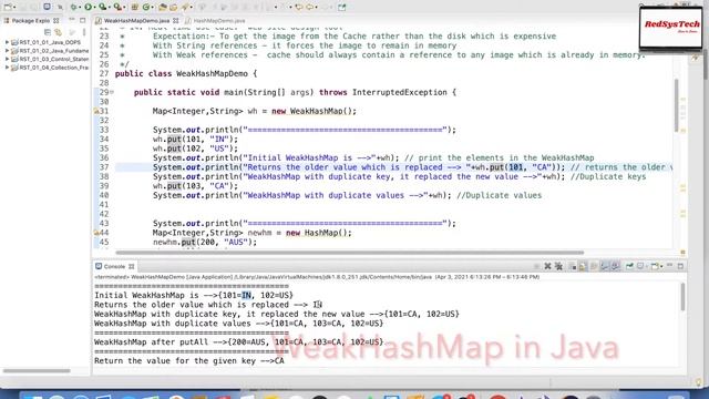 # 99 Java - The WeakHashMap Class | WeakHashMap (Java Platform SE 8 ) | What is a WeakHashMap | jav смотреть онлайн
