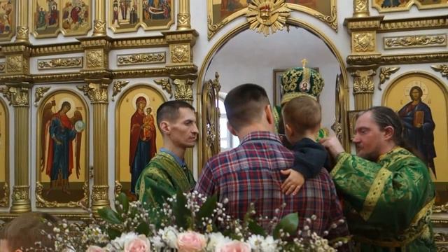 Вербное воскресение в Кафедральном соборе г Карасука смотреть онлайн