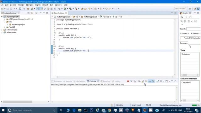 Install and Setup TestNG for Test Case Execution. смотреть онлайн