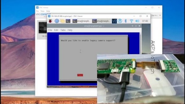 "Connect Raspberry Pi Camera Module with Raspberry Pi Zero W " -Headless Guide