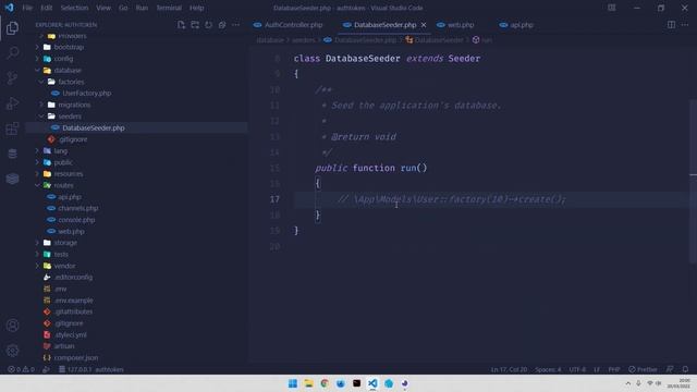 Authentification par Token - Laravel 9 & VueJS 3 смотреть онлайн