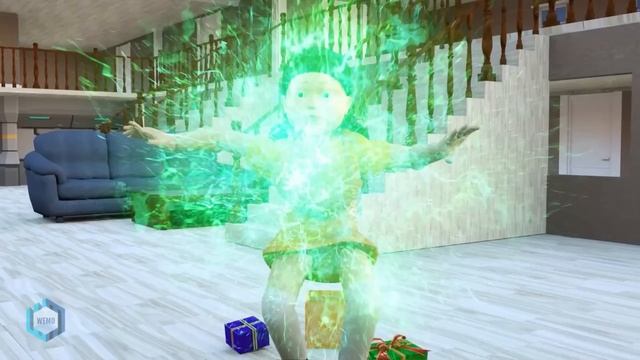 Merry Christmas Santa Claus vs Doll Squid Game - Scary Teacher 3D Happy New Year 2022 смотреть онлайн