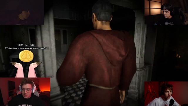 DANGERLYOHA ИГРАЕТ В DEVOUR С МУРЗОФИКСОМ ХОМЯКОМ И СТИПКОПОМ | ШАРФ ИГРАЕТ В DEVOUR смотреть онлайн