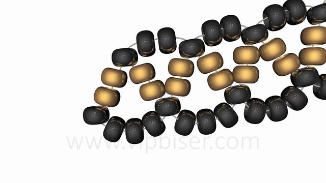 Beaded Necklace Cleo. 3D Beading Tutorial смотреть онлайн