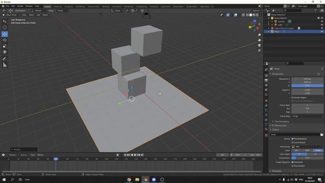 Blender update/reload link library tutorial смотреть онлайн