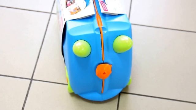 Обзор Trunki. Детский дорожный чемоданчик Trunki. Арт. Terrace Blue 054