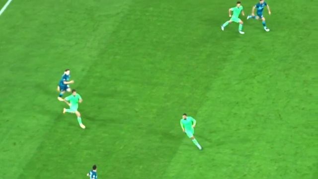 Zenit 1:1 SS Lazio / Зенит 1:1 Лацио с трибуны Газпром Арены