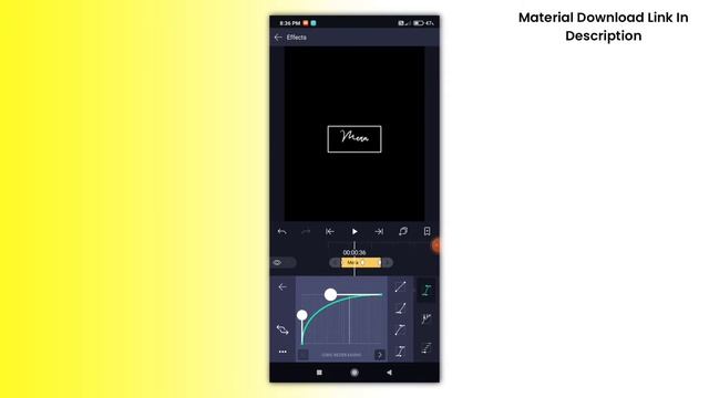 Trending black Screen lyric video editing | Glowing Text Video Editing | Node video Editing смотреть онлайн