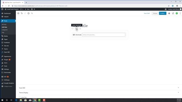 WordPress Training: Content Editor - Shortcode Block смотреть онлайн
