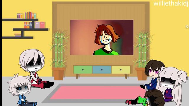 GachaLife UnderTale Reaction to The Awakening of Chara смотреть онлайн