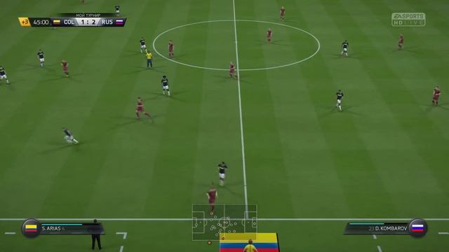FIFA 2016, Россия - Колумбия