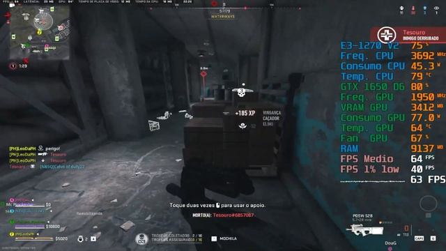WARZONE 2 | E3 1270 V2 + GTX 1650 GDDR6 | Xeon E3 1270 V2 | MW2 | 08/06/2023 [1] смотреть онлайн