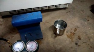 пайка сервисника компрессора холодильника горелкой Bernzomatic TS8000