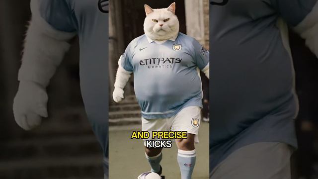 🐱⚽ Chubby Cat's Soccer Glory! #Short смотреть онлайн