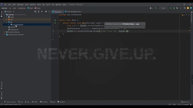 Bill Pugh Singleton Implementation смотреть онлайн