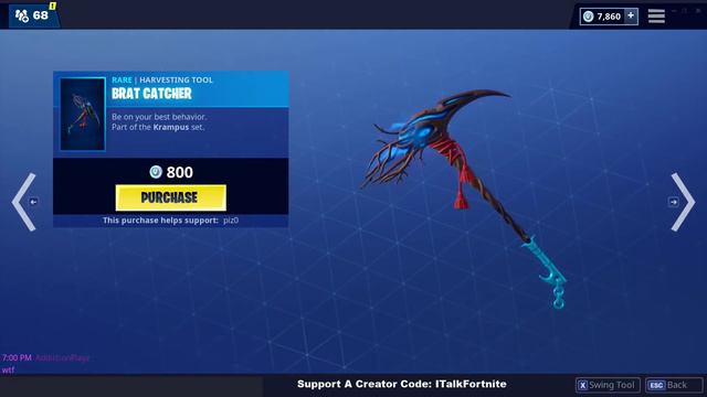 Fortnite Item Shop *NEW* KRAMPUS SKIN! [December 23rd, 2018] (Fortnite Battle Royale) смотреть онлайн