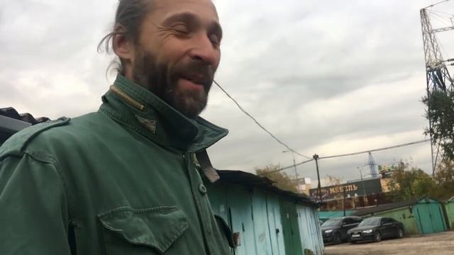 На Харлее 1975 года в Грузию и Финляндию. ( FLH Electra 1975 shovelhead) смотреть онлайн