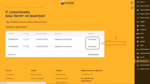 Лотерея «Русское лото». Как проверить билет?