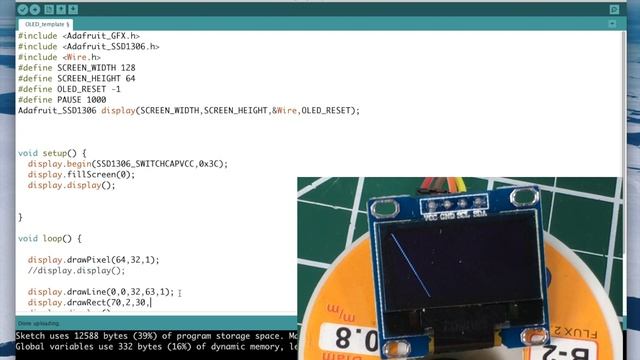 How to draw graphics on the Arduino - OLED and LCD displays using adafruit GFX смотреть онлайн