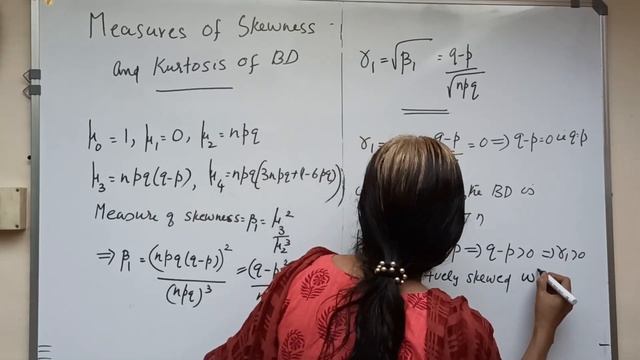 Binomial Distribution 06- Skewness and Kurtosis of Binomial Distribution смотреть онлайн