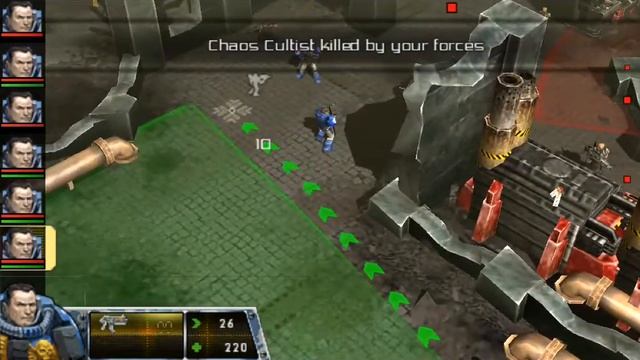 Warhammer 40,000: Squad Command PPSSPP v.1.0.1 on Nvidia Shield Tablet (Android) смотреть онлайн