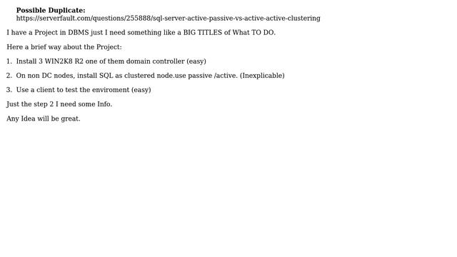 DevOps & SysAdmins: clustering MS SQL 2008 смотреть онлайн
