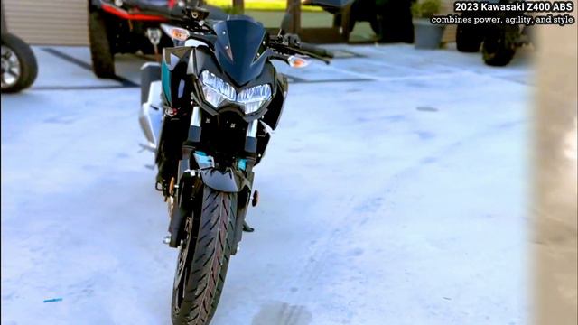 2023 Kawasaki Z400 ABS - Aggressive Streetfighter Naked Motorcycle