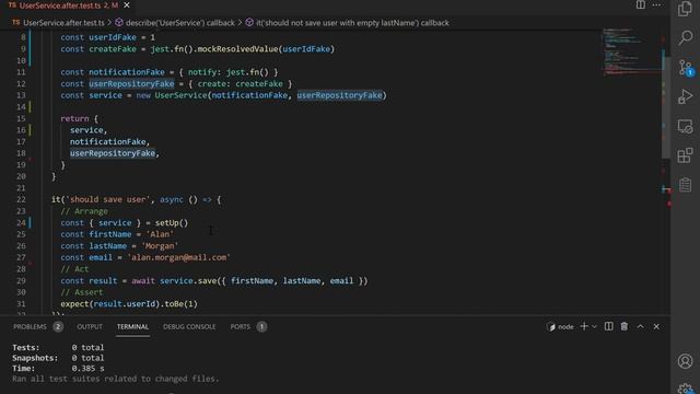 Avoid using beforeEach in unit-tests (factory functions) смотреть онлайн