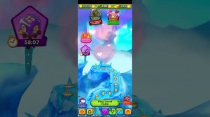 Best fiends world map. Level 1-7300.