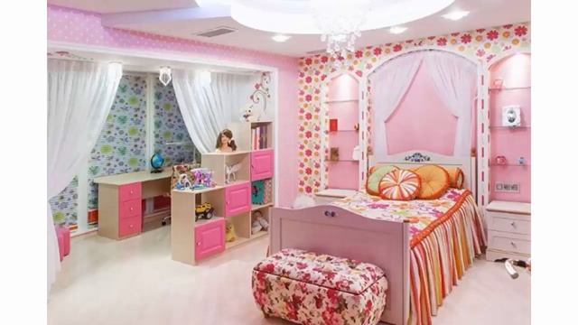 Интерьер детской спальни в современном стиле Interior of a children's bedroom in a modern style смотреть онлайн