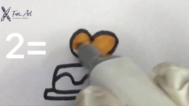 how to draw candies?from no.0-5| candy easy art learning video| day 6 school art tutorial @FunArtK смотреть онлайн