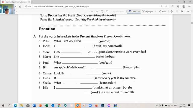 Present Simple Vs Present Continuous របៀបប្រើ Present Simple Vs Present Continuous by SC смотреть онлайн