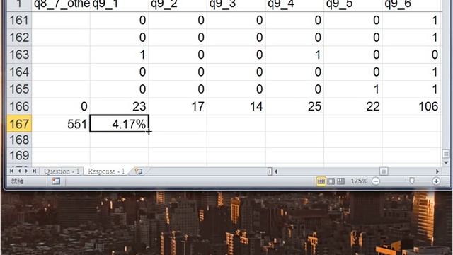 Easy to use Bar chart with percentage in Excel 2010 смотреть онлайн