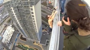 Паркуристы, невероятные люди!(Rufer)