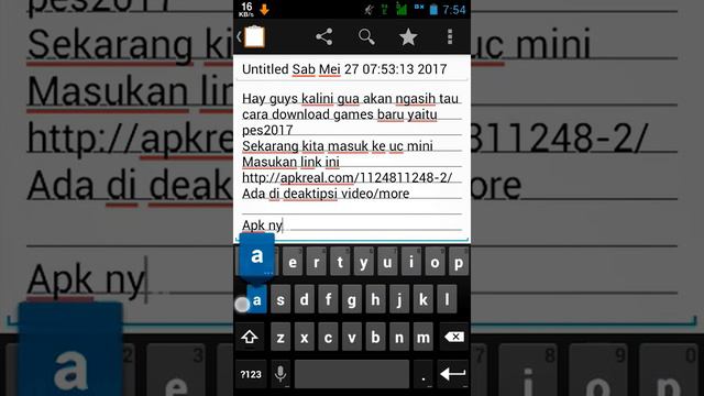 TERBARU ? Cara simpel download pes 2017 apk data android (100% good) смотреть онлайн