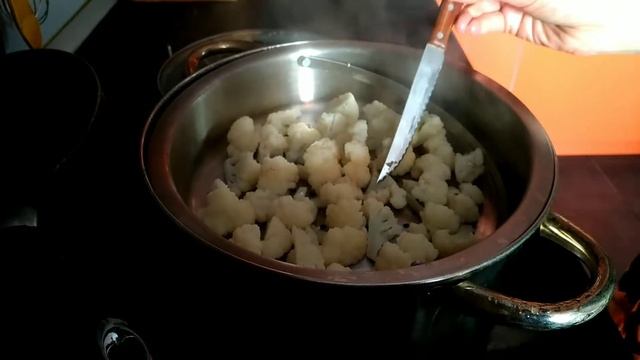 Проверка готовности цветной капусты на пару смотреть онлайн