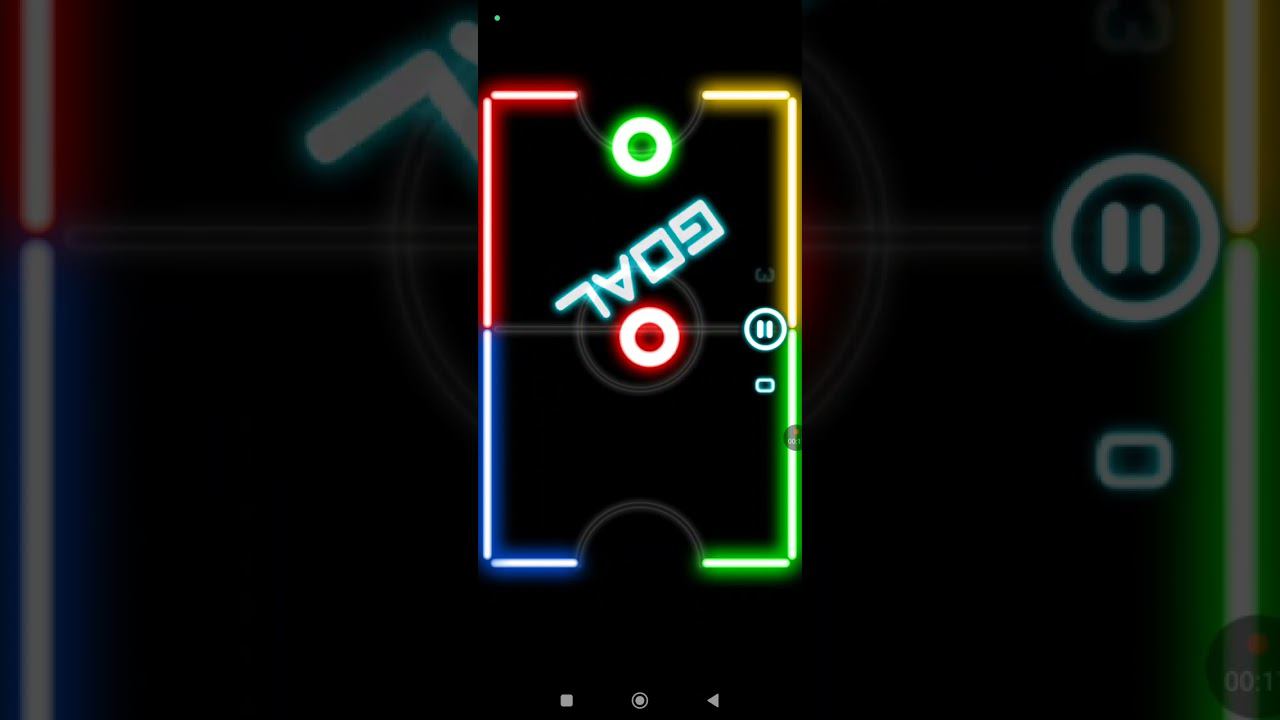 Glow Hockey 2 Speedrun lose medium смотреть онлайн