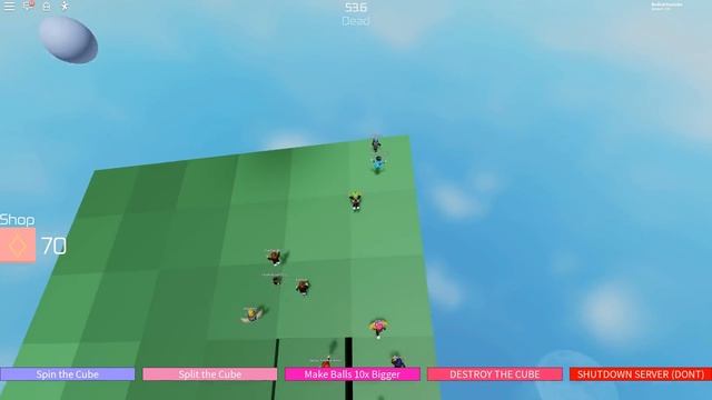СТОЙ НА КУБЕ или Как выжить на квадратике в роблокс | STAY ON THE CUBE roblox | Выживание смотреть онлайн