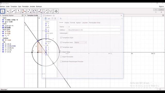 tutorial animasi grafik fungsi trigonometri pada geogebra смотреть онлайн
