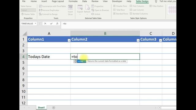 Excel todays date, How to Enter Today's date in Excel смотреть онлайн
