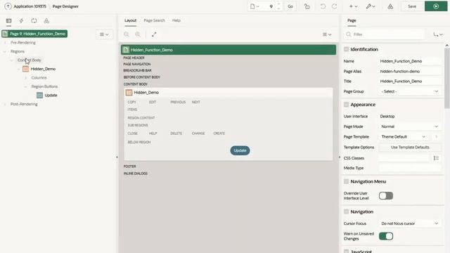 DISPLAY_AND_SAVE Function and HIDDEN FUNCTION in Oracle APEX API смотреть онлайн
